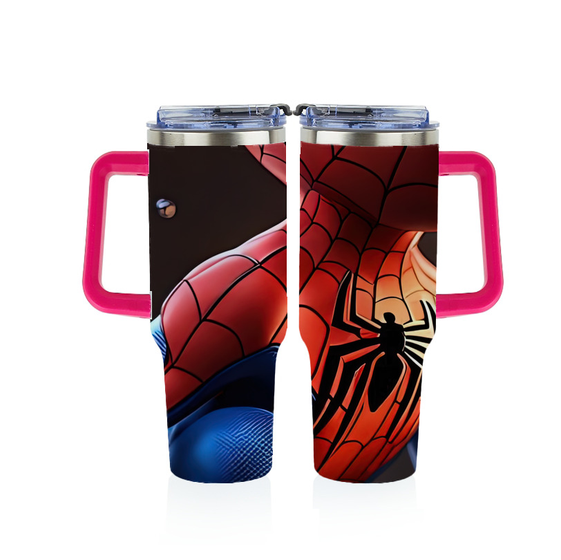 （画像用） Spider Man スパイダーマン 1200ｍLフルプリント車用タンブラー